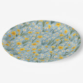 Picnic Tellers - Affodis Pappteller (Schrägansicht)