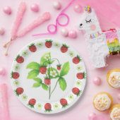 Picnic Tellers - Erdbeeren Pappteller (Party)