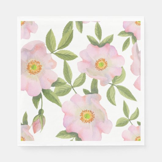 Picnic Tellers - Rosehips Serviette (Vorderseite)