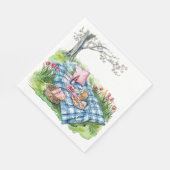 Picnic Themed Paper Napkin Serviette (Ecke)