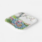 Picnic Themed Paper Plate Pappteller (Gewinkelt)