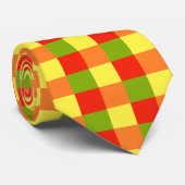 Picnic Time Checked Krawatte (Gerollt)