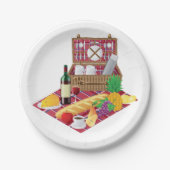 Picnic Time Pappteller (Vorderseite)