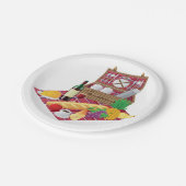 Picnic Time Pappteller (Schrägansicht)