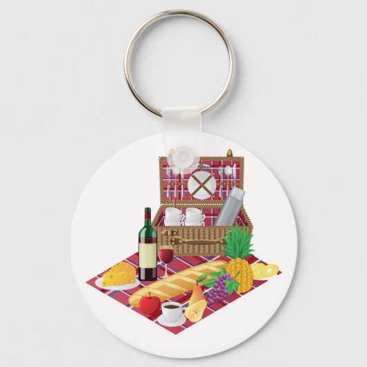 Picnic Time Schlüsselanhänger (Vorderseite)