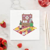 Picnic Time Serviette (Beispiel)