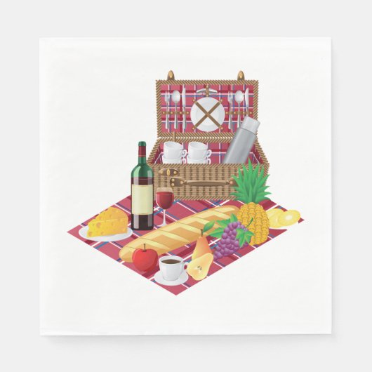 Picnic Time Serviette (Vorderseite)