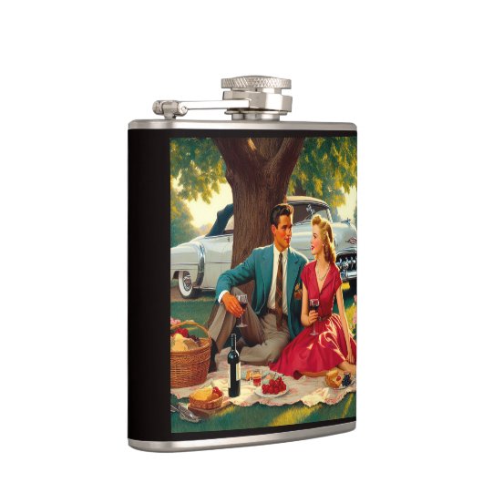 Picnic Vintag Flachmann (Rechts)