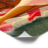 Picnic Vintag Poster (Ecke)