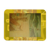 Picnic von der Strandpromenade Magnet (Horizontal)