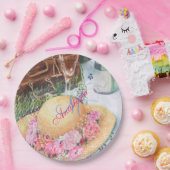 PICNIC-VORSCHLAG MONOGRAMM-PARTY PAPPTELLER (Party)