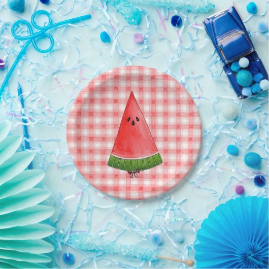 Picnic Watermelon Pappteller (Party)