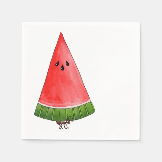 Picnic Watermelon Serviette (Vorderseite)