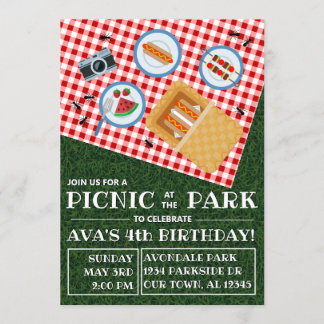 PICNICK im PARK Einladung