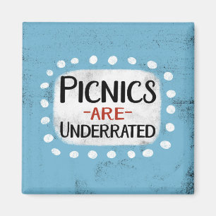 Picnics werden als Kühlschrank Magnet unterbewerte