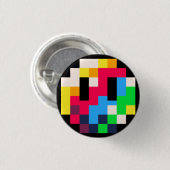 Pico-8 Regenbogen-Schleiftaste Button (Vorne & Hinten)