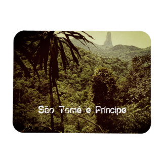 Pico Cão Grande - São Tomé und Príncipe Magnet