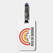 Pico de Orizaba Mexico Gepäckanhänger (Rückseite vertikal)