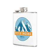 Pico de Orizaba Mexico Stars Moon Flachmann (Links)