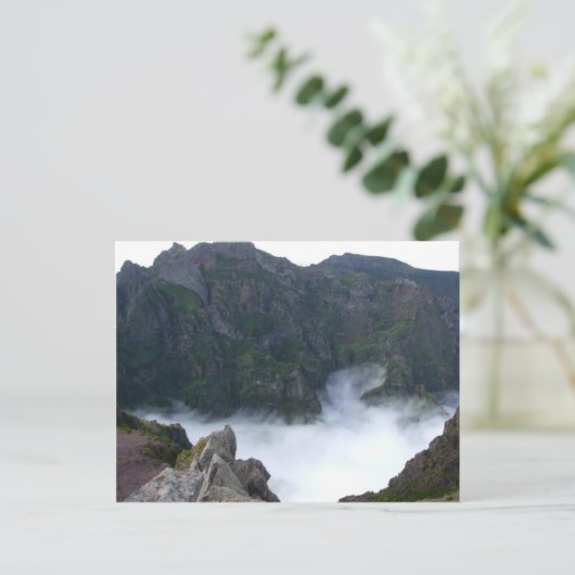 Pico do Areeiro Postkarte (Stehend Vorderseite)