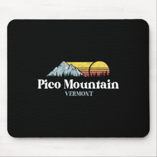Pico Mountain Vermont Skifahren Snowboarden Wander Mousepad