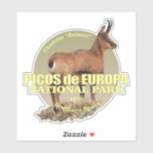 Picos de Europa (Chamois) WT Aufkleber (Blatt)