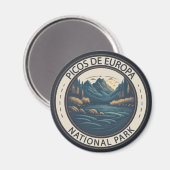 Picos de Europa Nationalpark Spanien Magnet (Vorderseite/Rückseite)