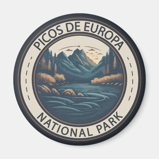 Picos de Europa Nationalpark Spanien Magnet (Vorne)