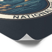 Picos de Europa Nationalpark Spanien Poster (Ecke)