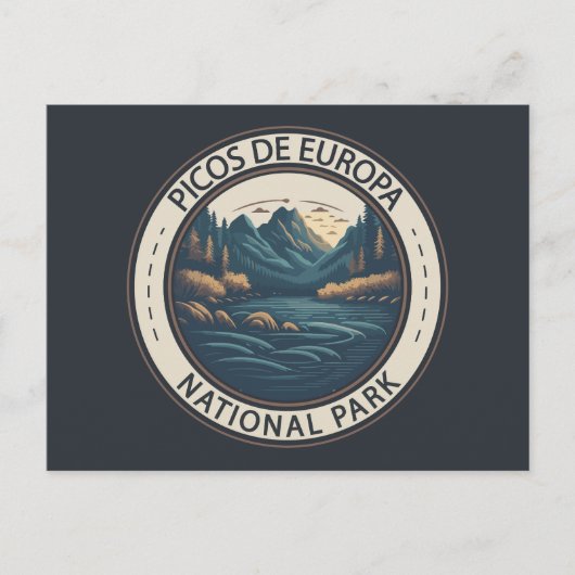 Picos de Europa Nationalpark Spanien Postkarte (Vorderseite)