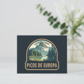 Picos de Europa Nationalpark Spanien Postkarte (Stehend Vorderseite)