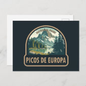 Picos de Europa Nationalpark Spanien Postkarte (Vorne/Hinten)