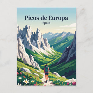 Picos de Europa Spanien Postkarte