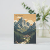 Picos de Europa, Spanien Postkarte (Stehend Vorderseite)