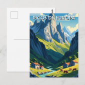 PIcos de Europa Spanien Reise Postkarte (Vorne/Hinten)