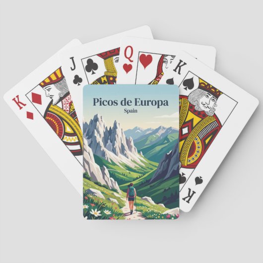 Picos de Europa Spanien Spielkarten (Rückseite)