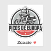 Picos de Europa spanisch Kantabrien Motor Aufkleber (Blatt)