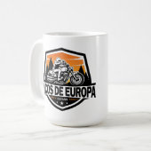 Picos de Europa spanisch Kantabrien Motor Kaffeetasse (Vorderseite Links)