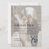 PICS HAPPEN!QR-Code Fette Foto-Hochzeitsgalerie (Vorderseite)