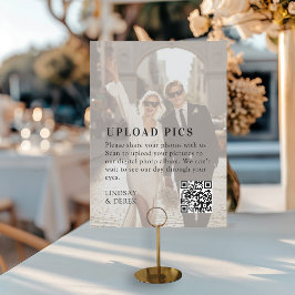 PICS HAPPEN!QR-Code Fette Foto-Hochzeitsgalerie
