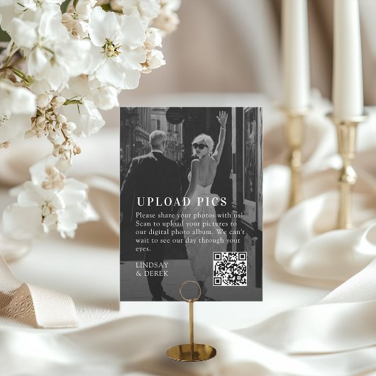 PICS HAPPEN!QR-Code Fette Trending-Foto-Hochzeit