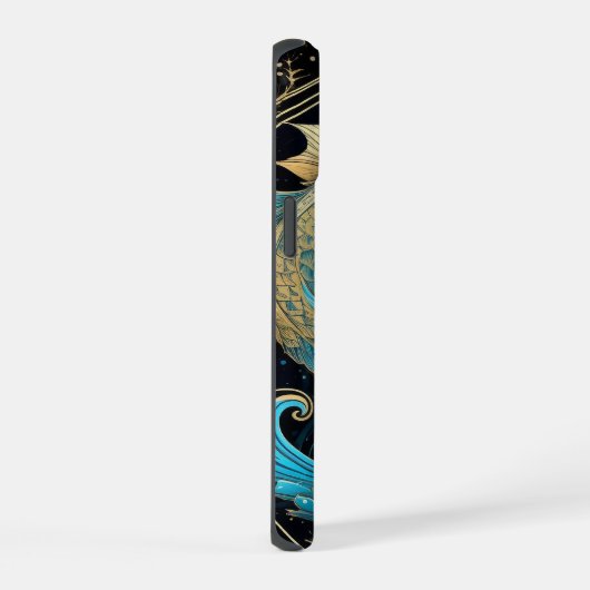 Picses Zodiac iPhone 15 Hülle (Rechte Seite)