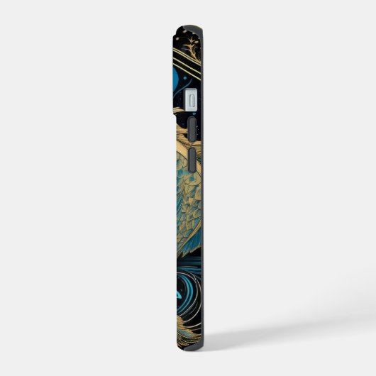 Picses Zodiac iPhone 15 Hülle (Linke Seite)