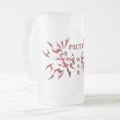Picth War Bierglas Mattglas Bierglas (Vorderseite Links)