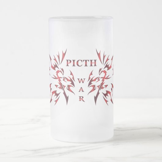 Picth War Bierglas Mattglas Bierglas (Mittel)