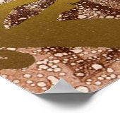 Pictish Birsay Stone Poster (Ecke)