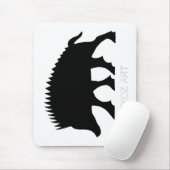 Pictish Boar Cutout Mousepad (Mit Mouse)
