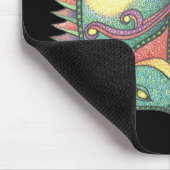 Pictish Boar Sun Mousepad (Ecke)