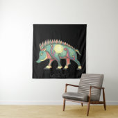 Pictish Boar Sun Wandteppich (Beispiel)