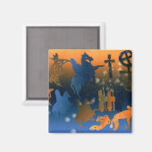 Pictish Ceremony Magnet (Vorderseite/Rückseite)